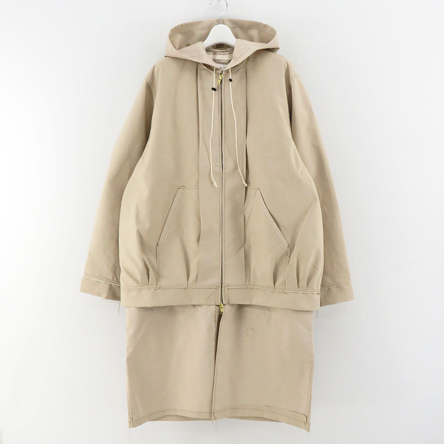 SALE 60%OFF ! <br/>【CAMIEL FORTGENS/カミエルフォートヘンス】<br>RESEARCH MIXED COAT MACKINTOSH <br>CF.16.10.05.01