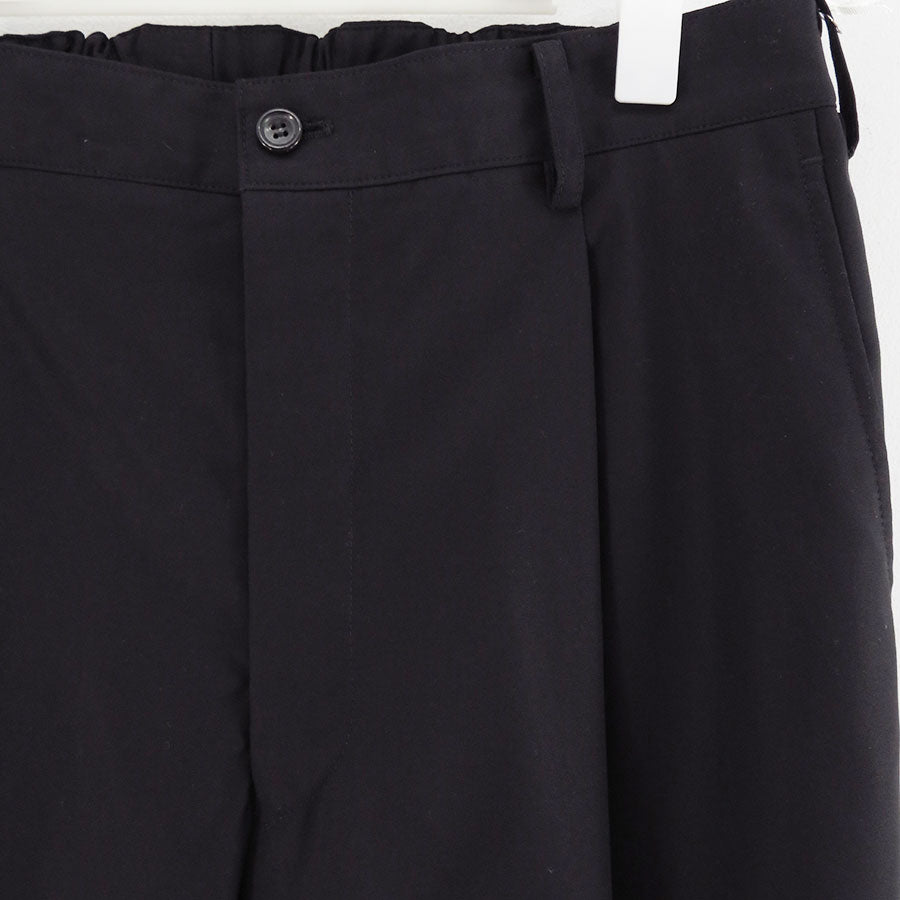 【Graphpaper/グラフペーパー】<br>Wooly Cotton Twill Wide Tapered Slacks <br>GM253-40047B