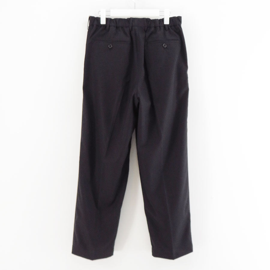 【Graphpaper/グラフペーパー】<br>Wooly Cotton Twill Wide Tapered Slacks <br>GM253-40047B