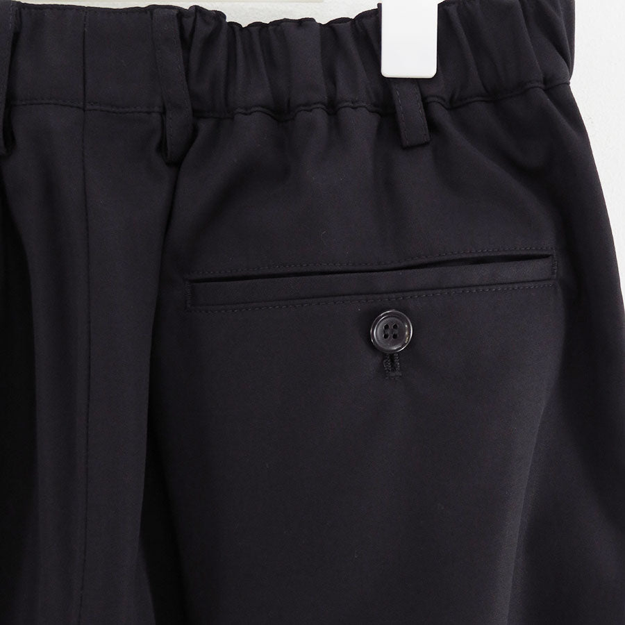 【Graphpaper/グラフペーパー】<br>Wooly Cotton Twill Wide Tapered Slacks <br>GM253-40047B