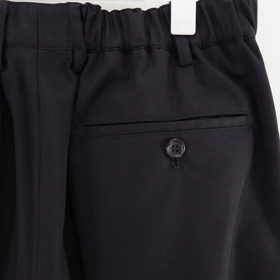 【Graphpaper/グラフペーパー】<br>Wooly Cotton Twill Wide Tapered Slacks <br>GM253-40047B