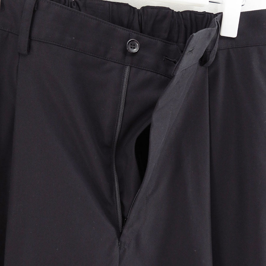 【Graphpaper/グラフペーパー】<br>Wooly Cotton Twill Wide Tapered Slacks <br>GM253-40047B