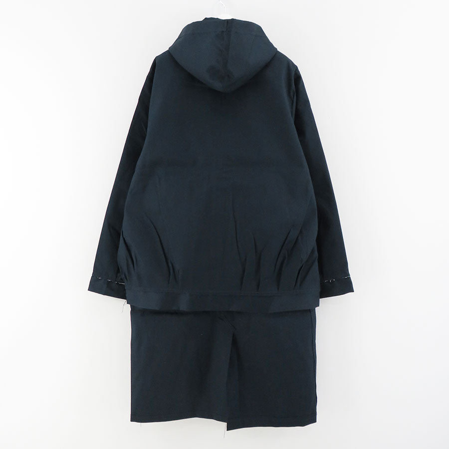 SALE 45%OFF!<br> 【CAMIEL FORTGENS/카미에르포트헨스】<br> RESEARCH MIXED COAT MACKINTOSH<br> CF.16.10.05.01