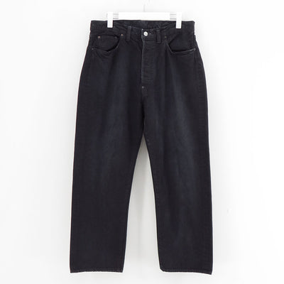 【A.PRESSE/アプレッセ】<br>No.37 Washed Wide Denim Pants <br>25SAP-04-05H