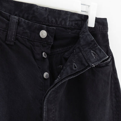 【A.PRESSE/アプレッセ】<br>No.37 Washed Wide Denim Pants <br>25SAP-04-05H