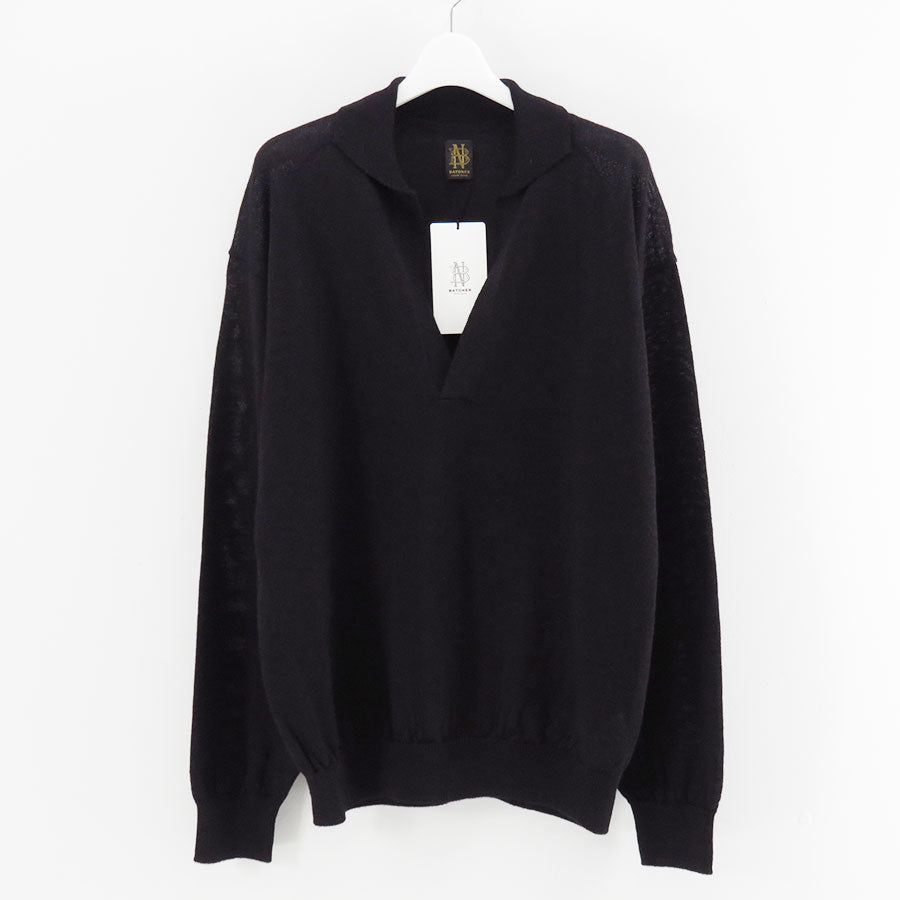 【BATONER/バトナー】<br>RAMIE WOOL SKIPPER <br>BN-25FM-002