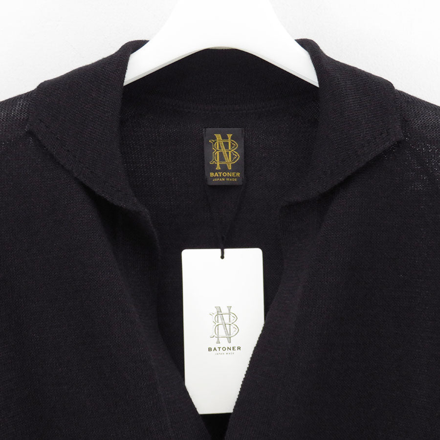 【BATONER/バトナー】<br>RAMIE WOOL SKIPPER <br>BN-25FM-002