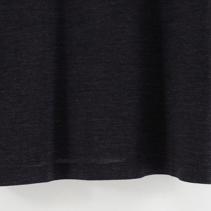 【BATONER/バトナー】<br>WOOL CREW NECK T-SHIRT <br>BN-25FM-009