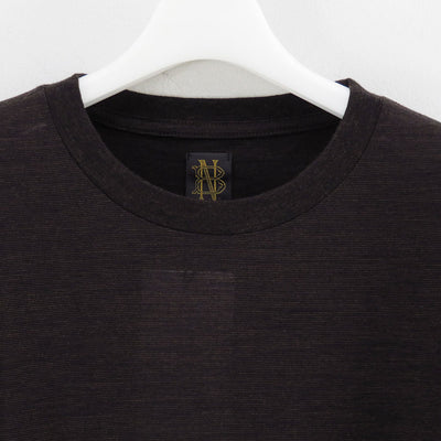 【BATONER/バトナー】<br>WOOL CREW NECK T-SHIRT <br>BN-25FM-009