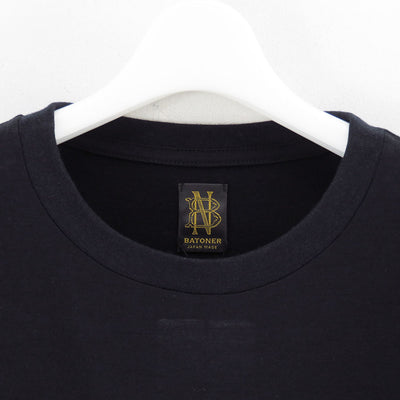 【BATONER/バトナー】<br>WOOL CREW NECK T-SHIRT <br>BN-25FM-009