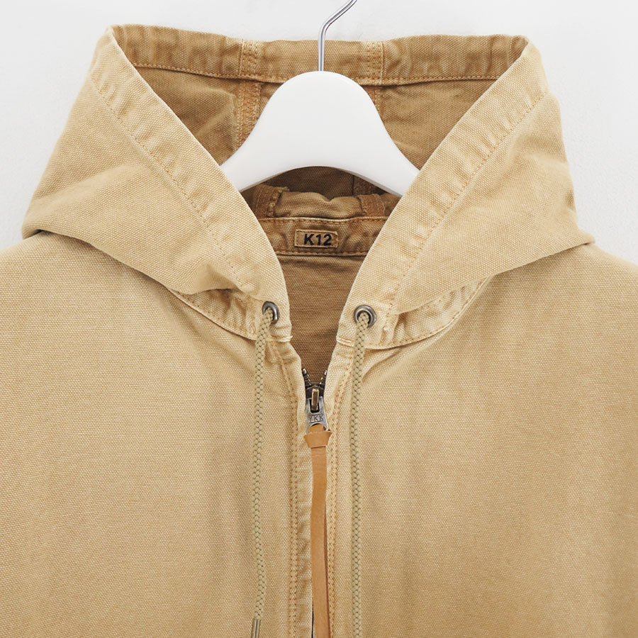 KHOKI/コッキ】Vintage-effect work jacket 25ss-jk-01の通販