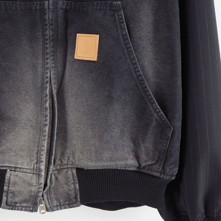 KHOKI/コッキ】Vintage-effect work jacket 25ss-jk-01の通販