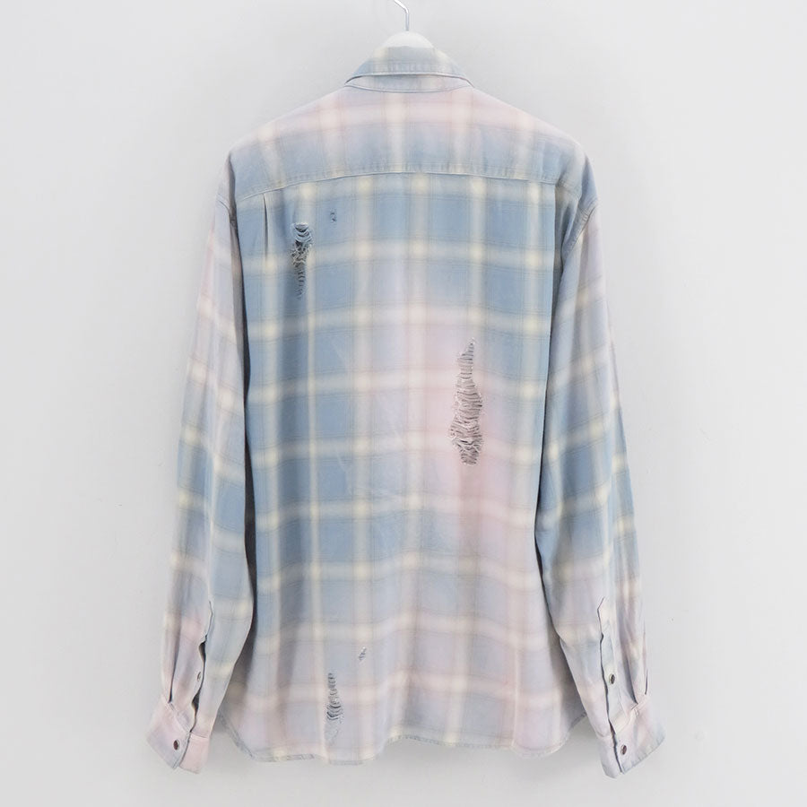 KHOKI/コッキ】Vintage-effect shirt 25ss-b-01の通販 「ONENESS 