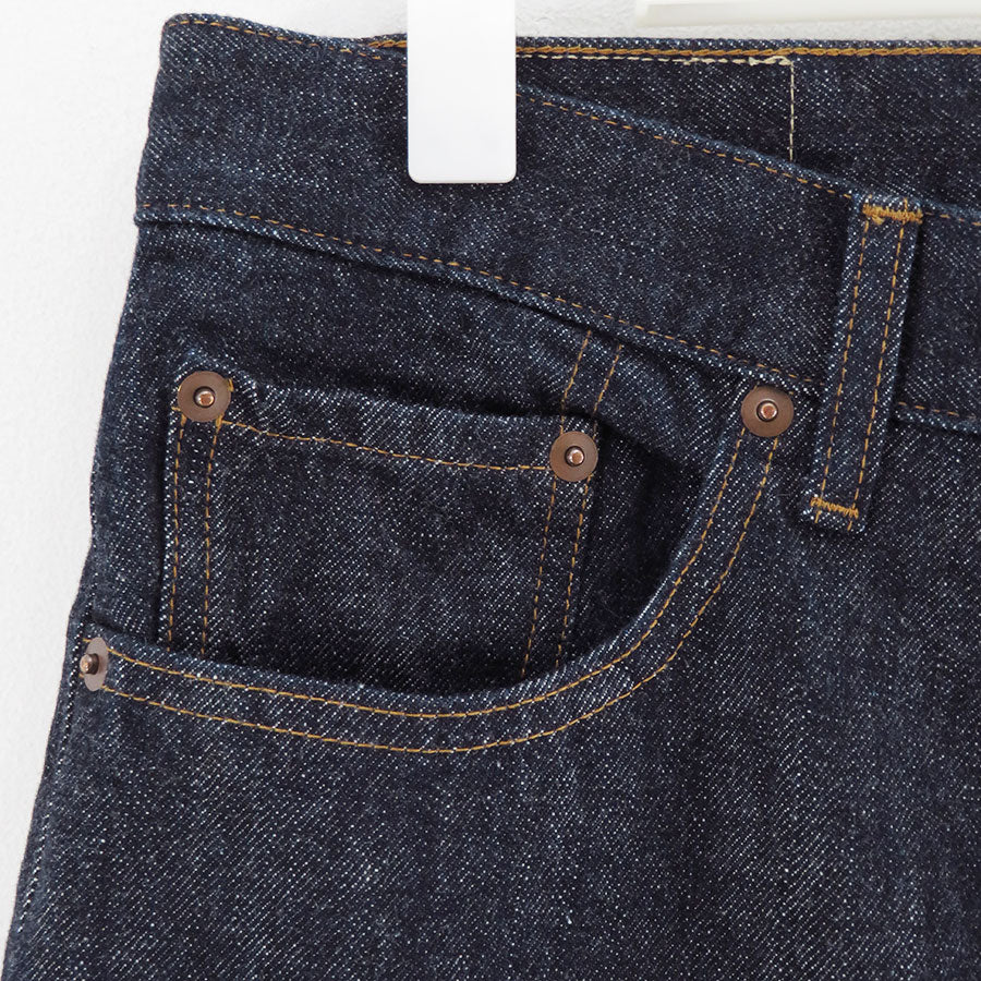 【UNUSED/アンユーズド】<br>13oz wide denim pants <br>UW1158