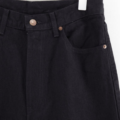 【UNUSED/アンユーズド】<br>13oz wide denim pants <br>UW1158