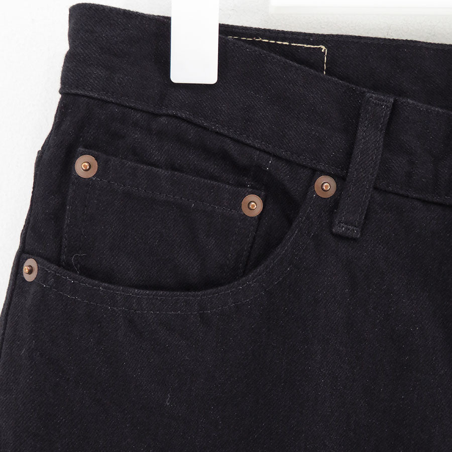 【UNUSED/アンユーズド】<br>13oz wide denim pants <br>UW1158