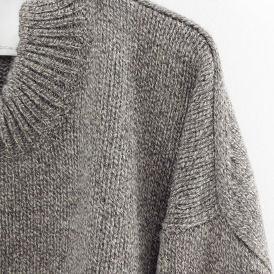 【nonnotte/ノノット】<br>Draping Extra Over C/N Pullover <br>N-25A-001