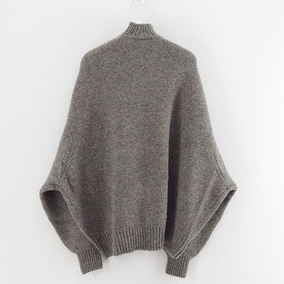 【nonnotte/ノノット】<br>Draping Extra Over C/N Pullover <br>N-25A-001