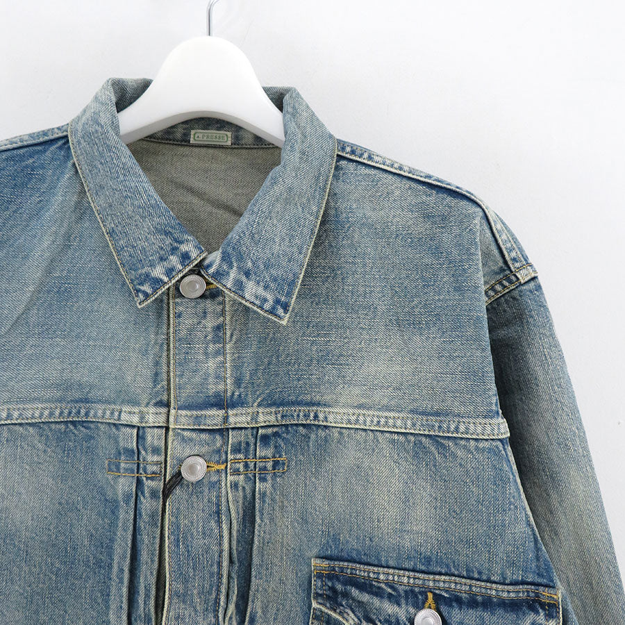 A.PRESSE 1st Type Denim Jacket アプレッセ23AW abitur.gnesin-academy.ru