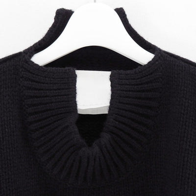 【nonnotte/ノノット】<br>Draping Extra Over C/N Pullover <br>N-25A-001