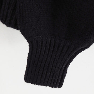 【nonnotte/ノノット】<br>Draping Extra Over C/N Pullover <br>N-25A-001