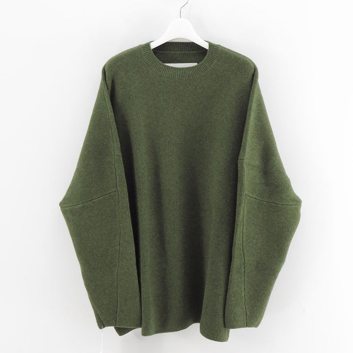 Nonnotte （ノノット）　BOX PULLOVER nonnotte(ノノット) - Draping Extra Over C/N Pullover – Area