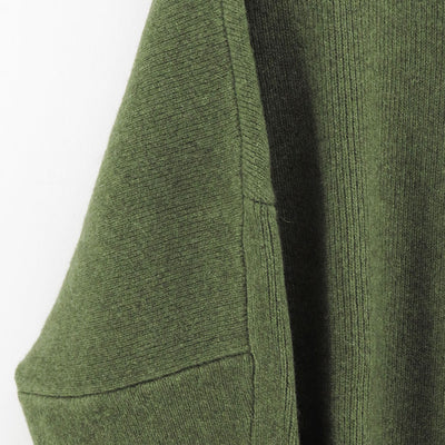 【nonnotte/ノノット】<br>Draping C/N Pullover <br>N-25A-004
