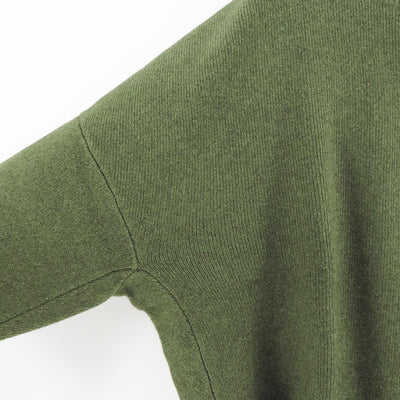 【nonnotte/ノノット】<br>Draping C/N Pullover <br>N-25A-004