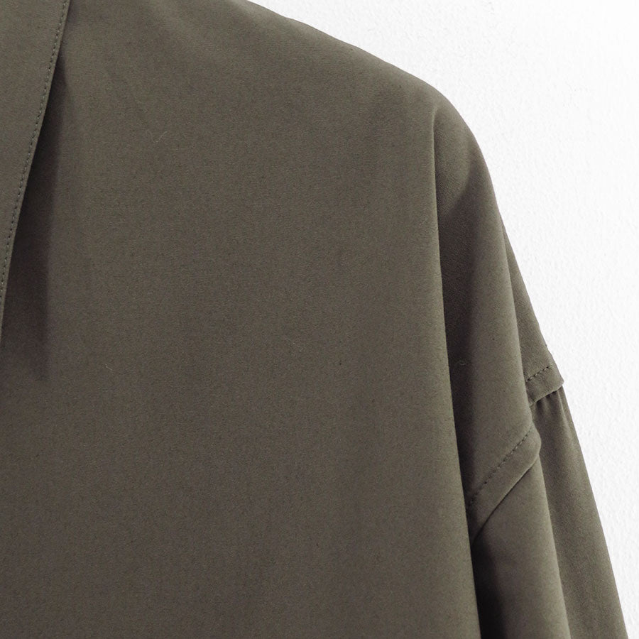 【nonnotte/ノノット】<br>Oversized Shirt <br>N-25A-007