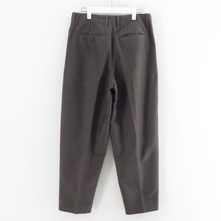 nonnotte/ノノット】2-Tuck Wide Tapered Trousers N-25A-013の