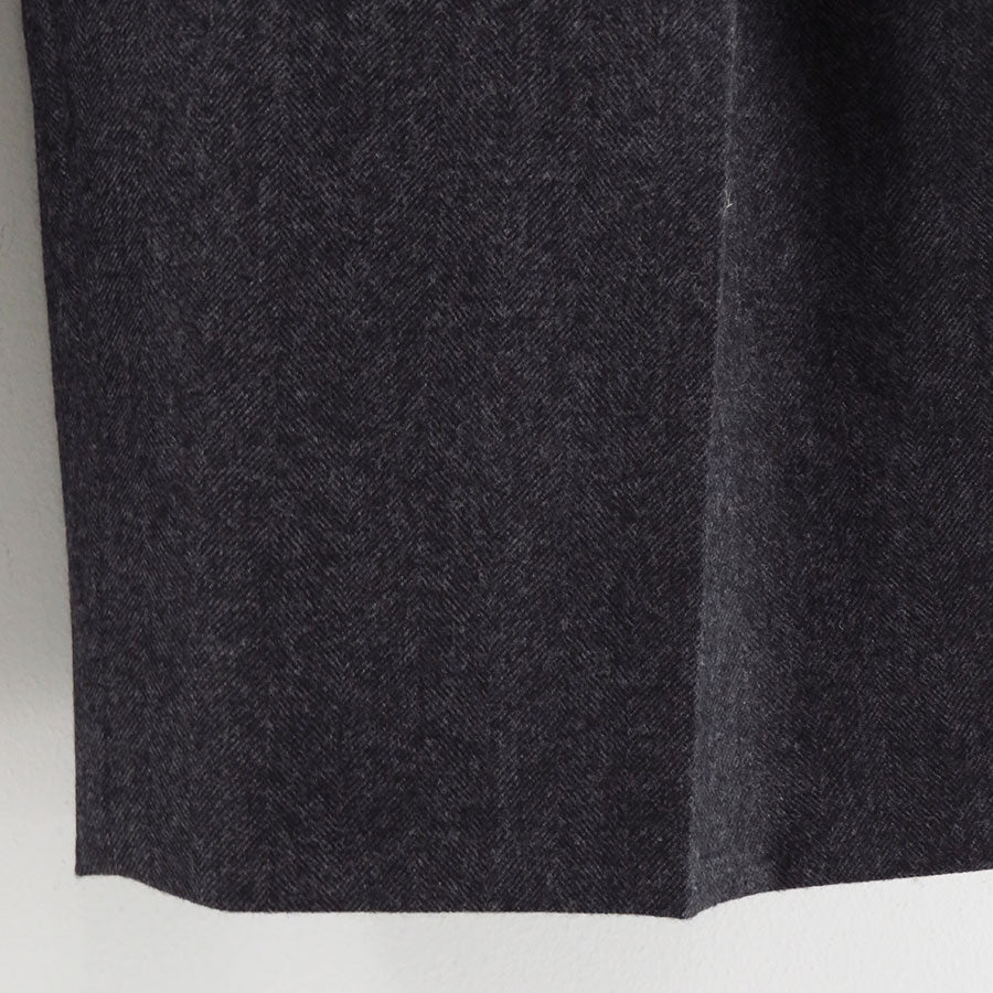 【nonnotte/ノノット】<br>Draping 5-Tuck Wide Trousers <br>N-25A-038