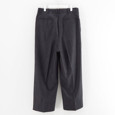【nonnotte/ノノット】<br>Draping 5-Tuck Wide Trousers <br>N-25A-038