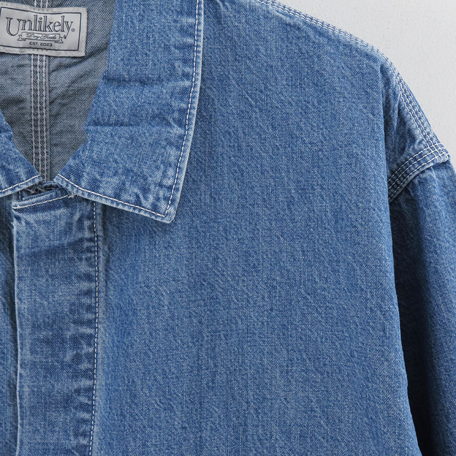 【Unlikely/アンライクリー】<br>Unlikely Chopped Coverall Tops <br>U25F-18-0009