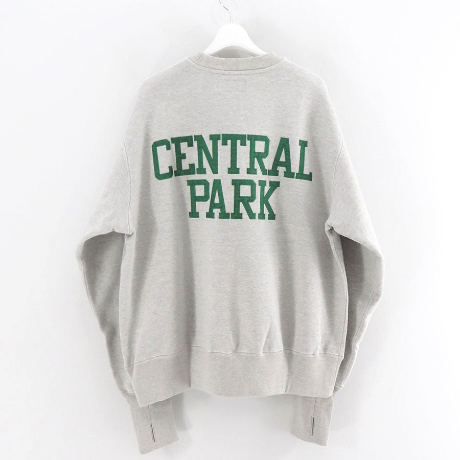 AURALEE ブラック フード付きパーカー サイズ4 WOKE EDGE/ウォークエッジ Faded Embroidery Zip Up Hoodie