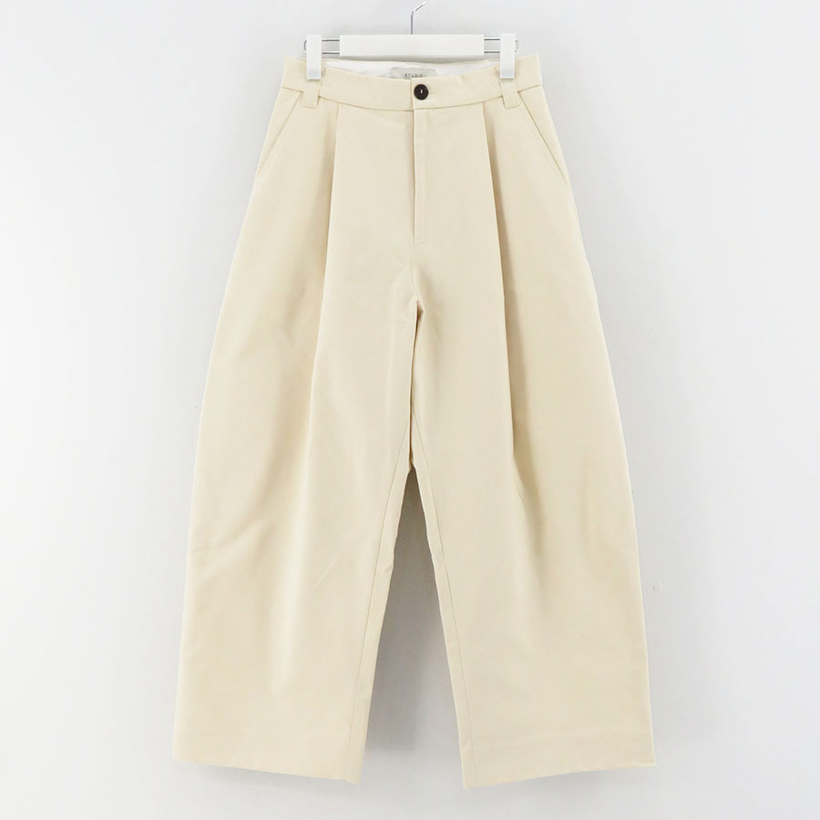 【STUDIO NICHOLSON/スタジオニコルソン】<br>DEEP PLEAT VOLUME PANT SORTE <br>SNM-351