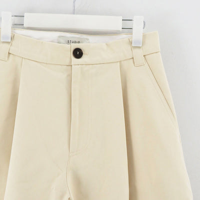 【STUDIO NICHOLSON/スタジオニコルソン】<br>DEEP PLEAT VOLUME PANT SORTE <br>SNM-351