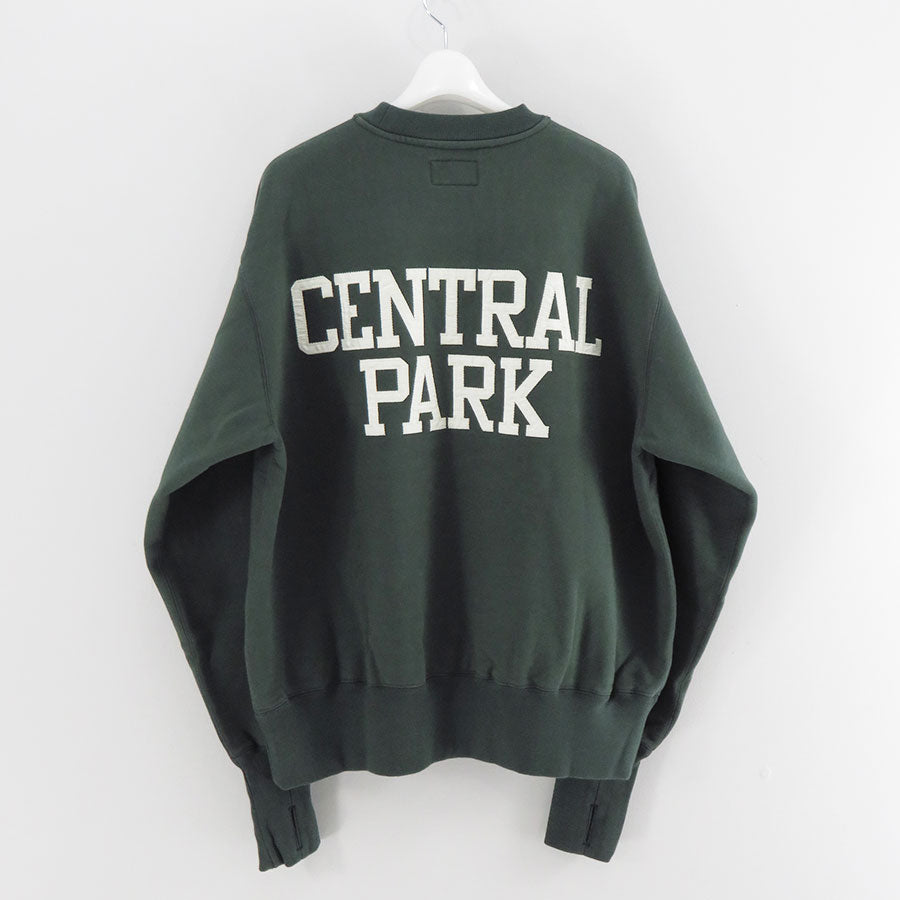 【Unlikely/アンライクリー】<br>Unlikely Simple Sweat Crew "CENTRAL PARK" <br>U25F-13-0002