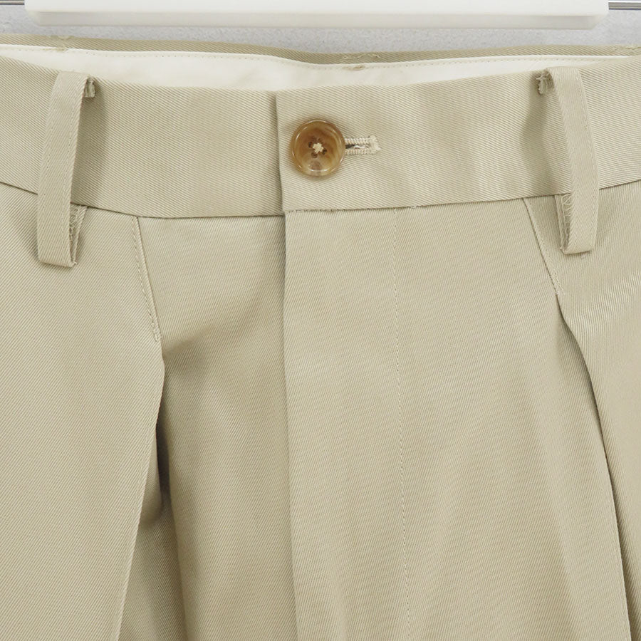 【KHOKI/コッキ】<br>Pleat-design pants <br>25ss-p-04