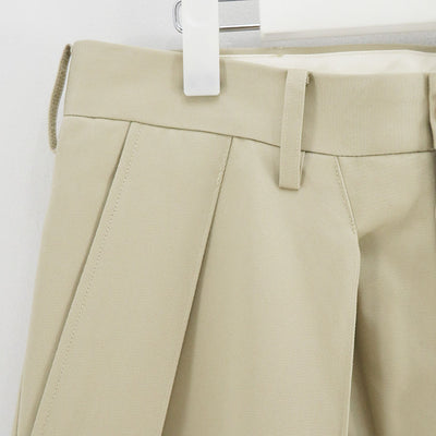 【KHOKI/コッキ】<br>Pleat-design pants <br>25ss-p-04