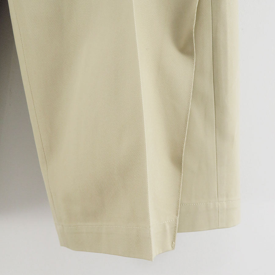 【KHOKI/コッキ】<br>Pleat-design pants <br>25ss-p-04