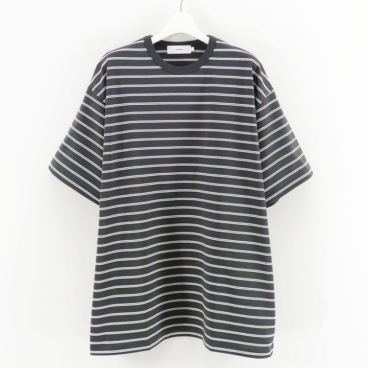 Graphpaper/グラフペーパー】Tri Spun Border S/S Tee GU261-70120Bの