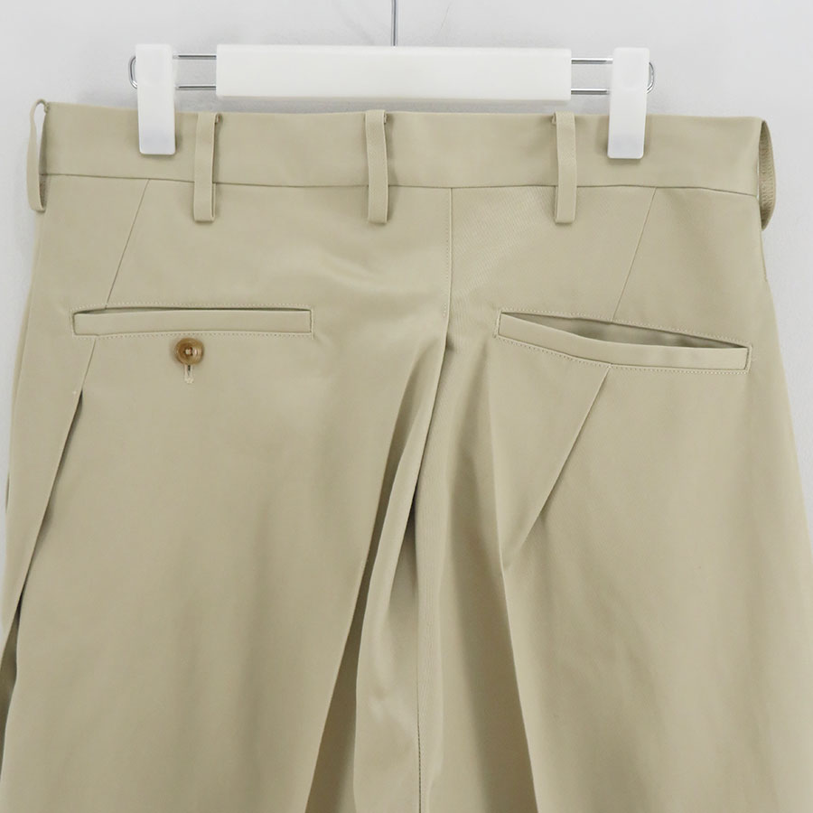 【KHOKI/コッキ】 Pleat-design pants25ss-p-04 KHOKI/コッキ] Pleat-design pants 25ss-p-04