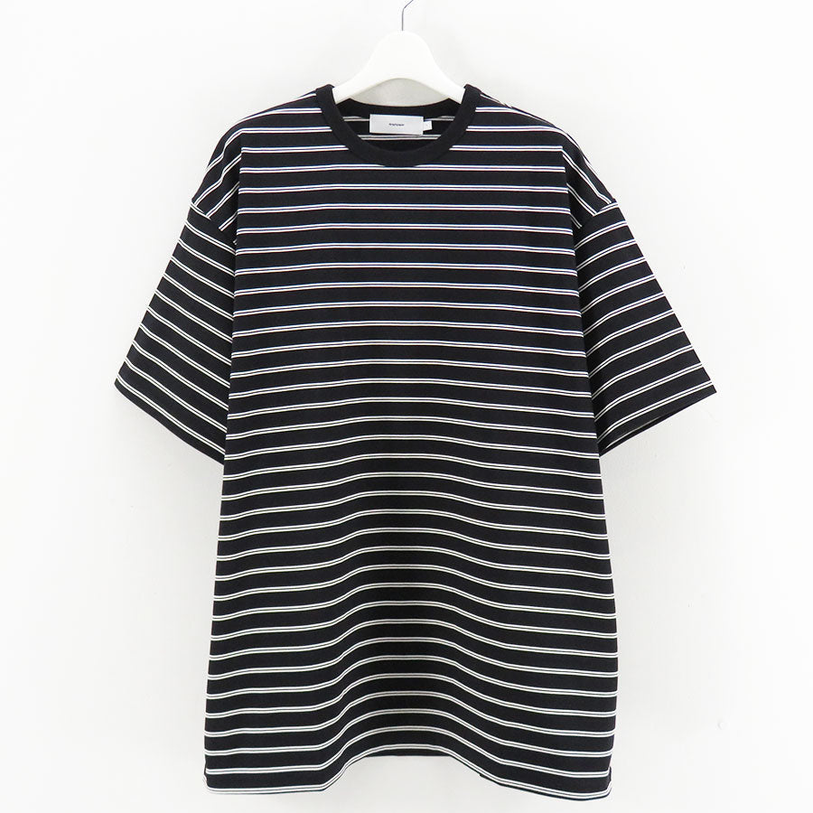 Graphpaper/グラフペーパー】Tri Spun Border S/S Tee GU263-70140Bの