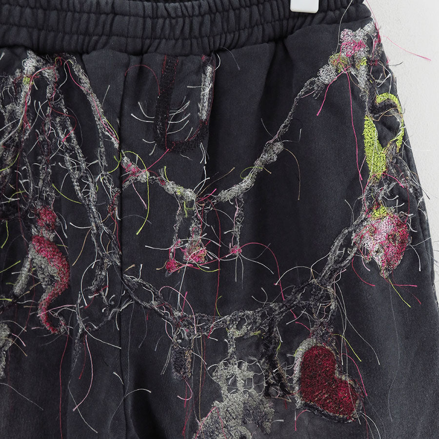 【doublet/ダブレット】<br>EMBROIDERED CHAIN SWEATPANTS <br/>25AW43PT328