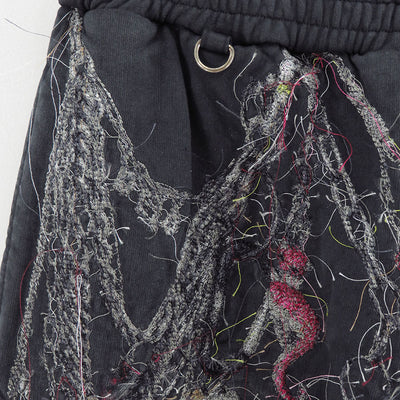 【doublet/ダブレット】<br>EMBROIDERED CHAIN SWEATPANTS <br/>25AW43PT328