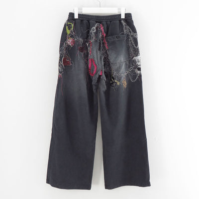 【doublet/ダブレット】<br>EMBROIDERED CHAIN SWEATPANTS <br/>25AW43PT328