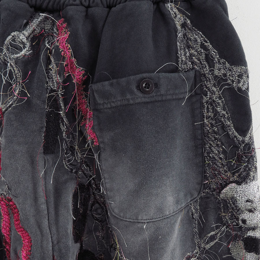 【doublet/ダブレット】<br>EMBROIDERED CHAIN SWEATPANTS <br/>25AW43PT328