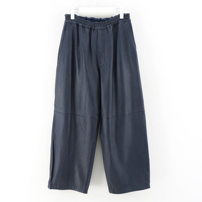 【Graphpaper/그래프 페이퍼】<br> Sheep Leather Track Pants<br> GM233-40050 