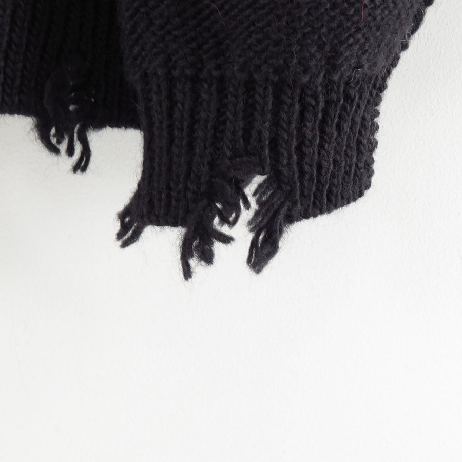 【doublet/ダブレット】<br>GLOW-IN-THE-DARK SKULL KNIT PULLOVER <br/>25AW66KN199