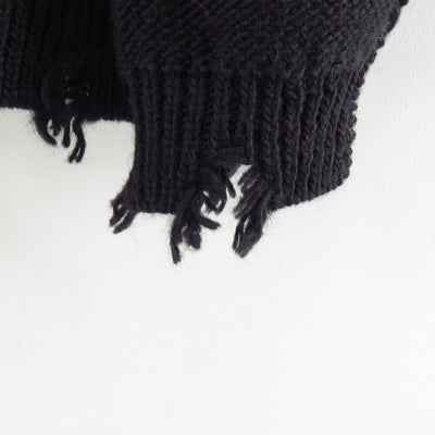 【doublet/ダブレット】<br>GLOW-IN-THE-DARK SKULL KNIT PULLOVER <br/>25AW66KN199